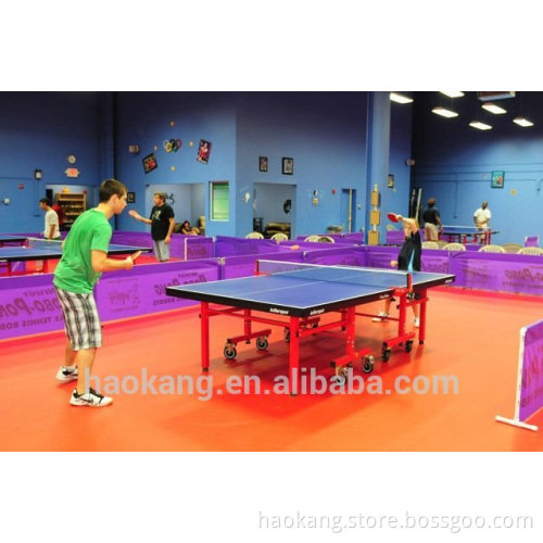 4mm,4.5mm,4.7mm professional table tennis sports floor mat manufacturer/ITTF table tennis flooring